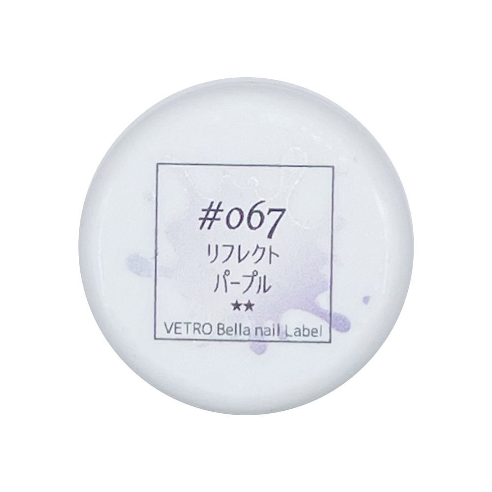 [BL067] Reflect Purple [Bella Nail Label] – Vetro USA