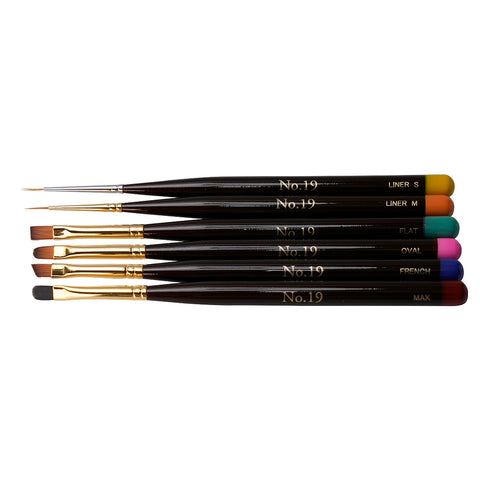 Vetro Gel Brush Set     (6 Brushes)