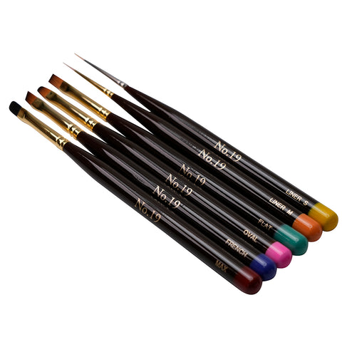 Vetro Gel Brush Set (6 Brushes)