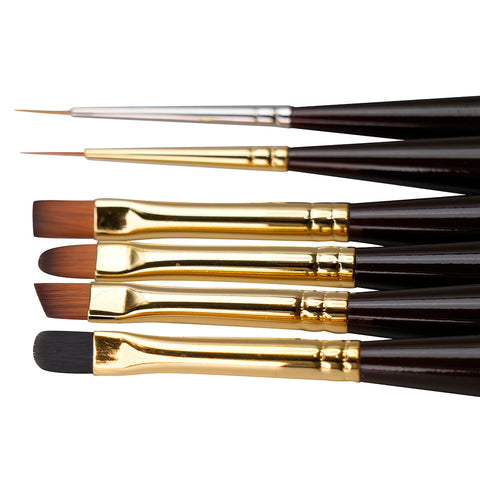 Vetro Gel Brush Set     (6 Brushes)